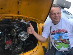 Juergen and his engine